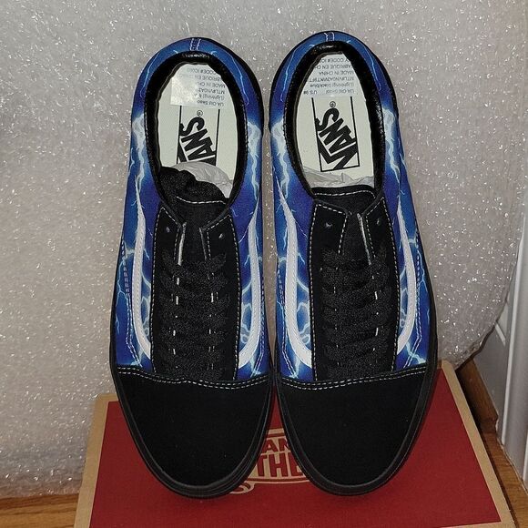 New Vans Old Skool Lightning Bolt Galaxy Shoes Rare Size M 9 W 10.5 - Picture 4 of 11